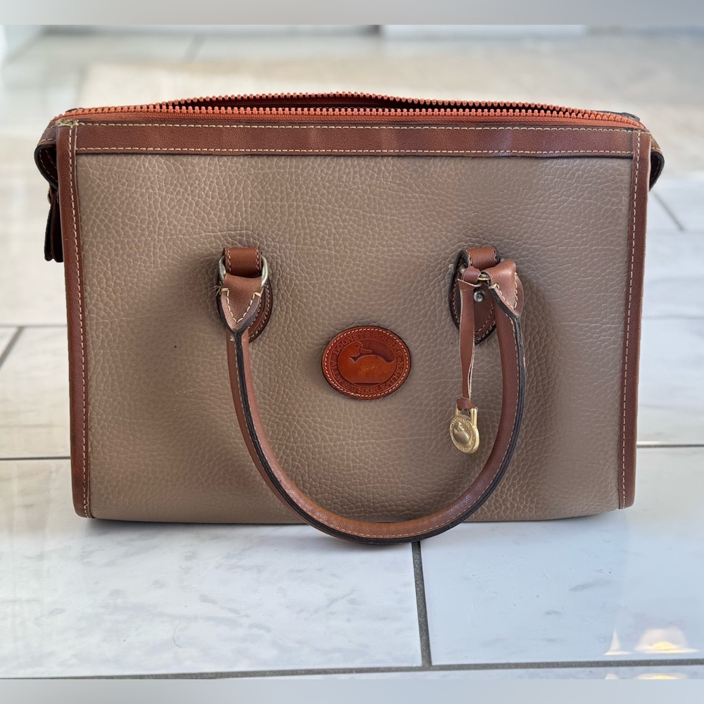 Vintage Dooney & Bourke Taupe Bag
